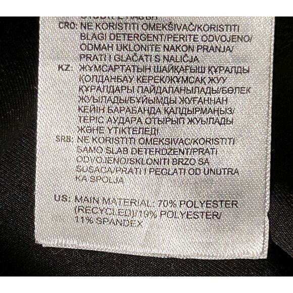 Adidas Standard 19 Logo Black 3 Stripe Athletic Pull On Leggings Women's Small - Picture 7 of 7